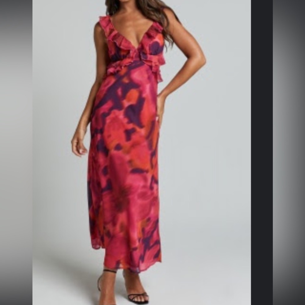 Formal bright gown